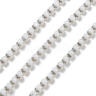 Iron Rhinestone Glass Cup Chain CH-U001-01S-1