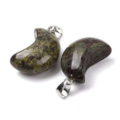Natural Dragon Blood Pendants G-F820-02B-01-1