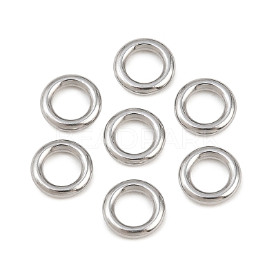 304 Stainless Steel Closed Jump Rings STAS-G393-06P-05-1