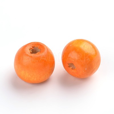 Natural Wood Beads YTB022-4-1