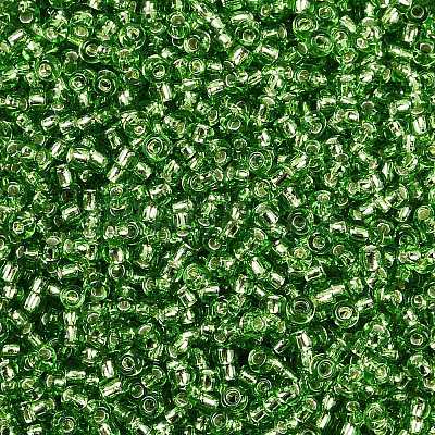 11/0 Grade A Transparent Glass Seed Beads X-SEED-Q007-F49-1