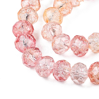 Transparent Glass Beads Strands GLAA-T023-4mm-A06-1