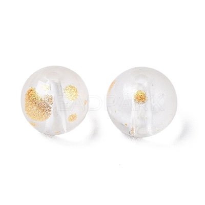 Frosted Baking Paint Glass Beads X1-DGLA-N005-8mm-01-1