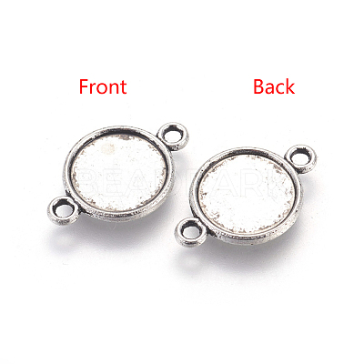 Alloy Cabochon Connector Settings PALLOY-A13117-AS-NR-1