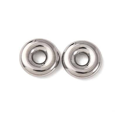 304 Stainless Steel European Beads STAS-D383-01B-P-1