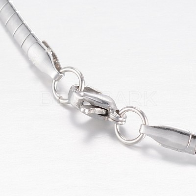Non-Tarnish 304 Stainless Steel Necklaces NJEW-G310-06P-1