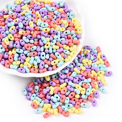 Opaque Acrylic Beads X1-MACR-T048-02M-14-1