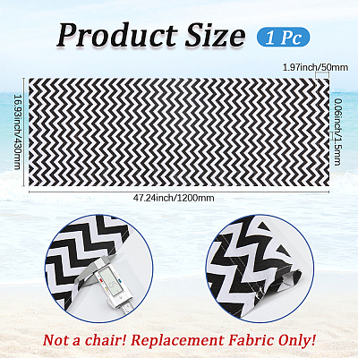 1Pc Chair Canvas Cloth AJEW-GF0012-03A-09-1