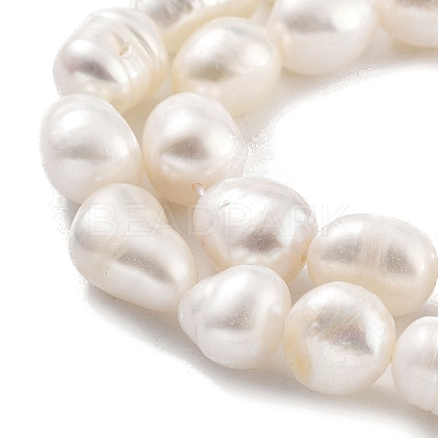 Natural Cultured Freshwater Pearl Beads Strands PEAR-P062-26D-1