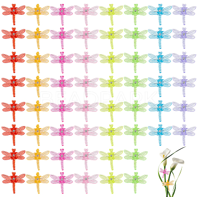 70Pcs Mini Plastic Hair Claws Clips for Little Girls OHAR-SP0001-18-1