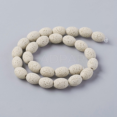 Natural Lava Rock Beads Strands G-F671-03B-02-1