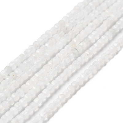 Natural Rainbow Moonstone Beads Strands LS-G-I353-04-1