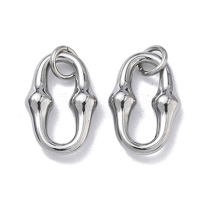 304 Stainless Steel Pendants STAS-C170-01P-1