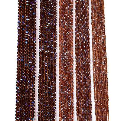 Electroplate Glass Beads Strands EGLA-A044-T2mm-L02-1