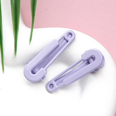 Macaron Color Alloy Alligator Hair Clips PW-WG855A4-03-1