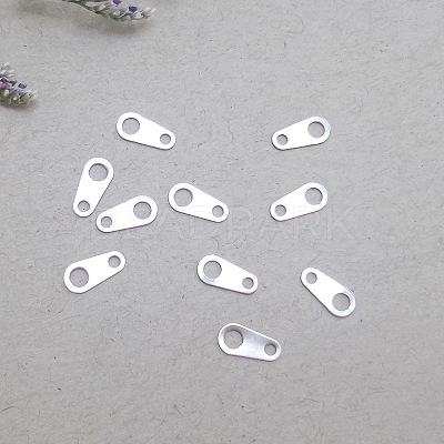 Non-Tarnish 316 Surgical Stainless Steel Chain Tabs STAS-L236-04B-1