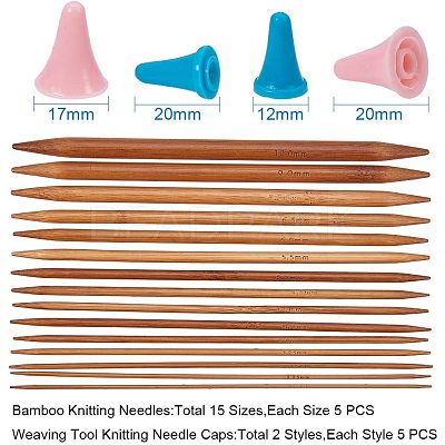 Bamboo Knitting Needles TOOL-PH0016-26-1