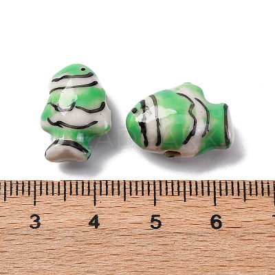 Handmade Porcelain Beads PORC-R002-01A-1