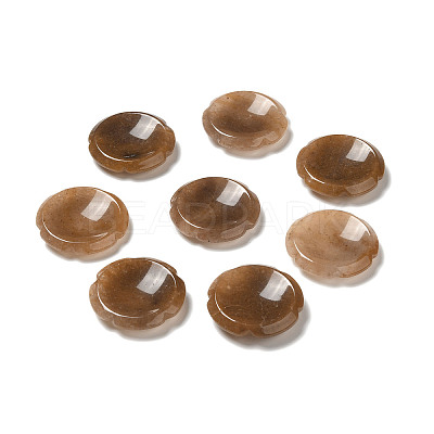 Natural Yellow Aventurine Worry Stones G-E586-01G-1