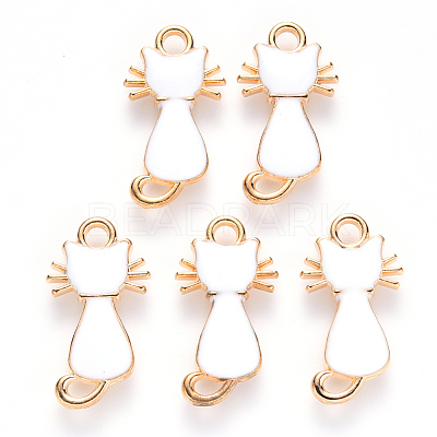 Alloy Enamel Pendants ENAM-S121-033B-1