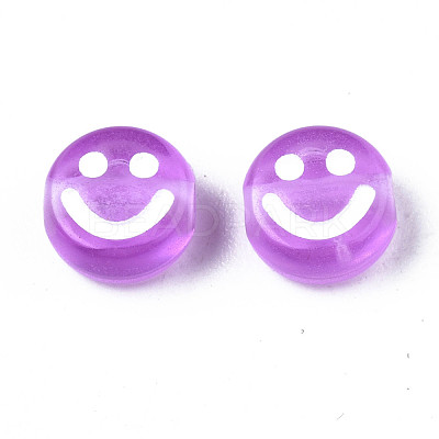 Transparent Acrylic Beads TACR-S135-001A-01-1