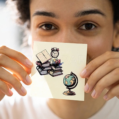 Plastic Stamps DIY-WH20018-0357-1