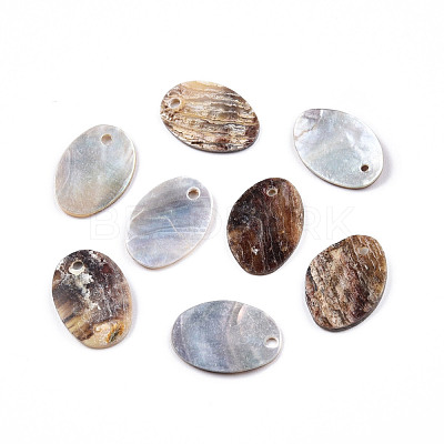 Natural Akoya Shell Pendants SHEL-N026-201-1