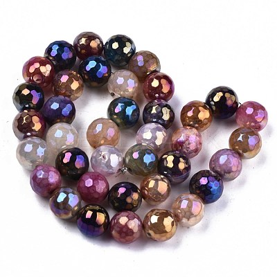 Natural Agate Beads Strands G-N326-76B-1
