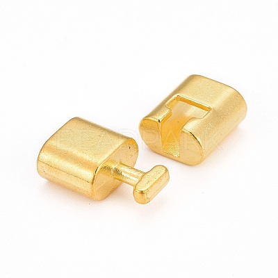 Alloy Snap Lock Clasps KK-H087-G-1