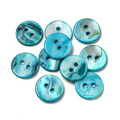 Freshwater Shell Buttons SHEL-C005-01B-03-1