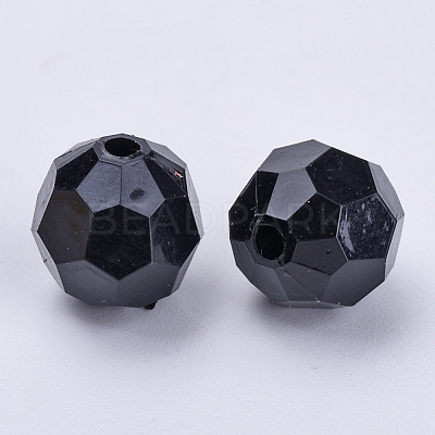 Acrylic Beads X-TACR-Q257-10mm-V72-1