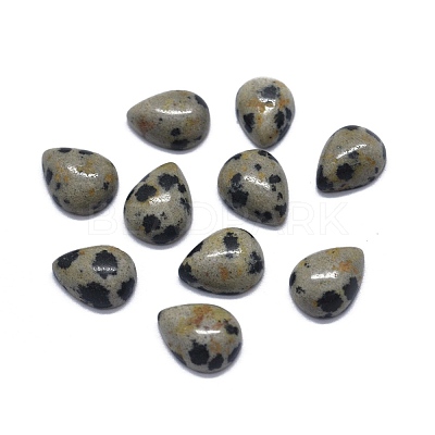 Natural Dalmatian Jasper Cabochons G-O175-22-11-1
