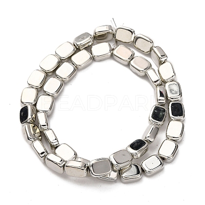 Electroplate Glass Beads Strands EGLA-H109-09D-1