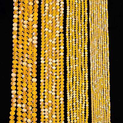 Transparent Glass Beads Strands EGLA-A044-T4mm-MB05-1