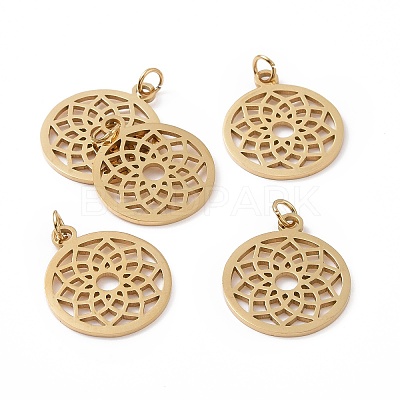 PVD Vacuum Plating 304 Stainless Steel Pendants STAS-S105-T523G-1
