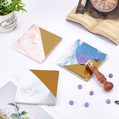 Porcelain Cup Mat DJEW-CP0001-02-1