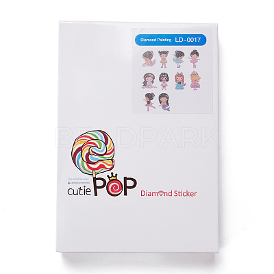 DIY Diamond Painting Stickers Kits For Kids DIY-WH0168-57-1
