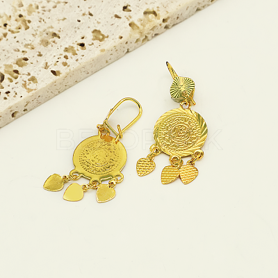 Brass Chandelier Earrings for Women FQ5405-2-1