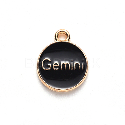Alloy Enamel Pendants LS-ENAM-S124-01B-08I-1