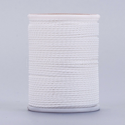 Round Waxed Polyester Cord YC-G006-01-1.0mm-02-1