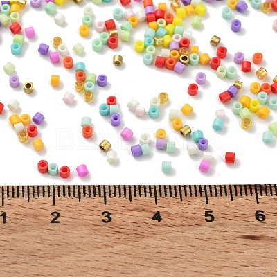 Baking Paint Glass Seed Beads SEED-S042-05B-50-1