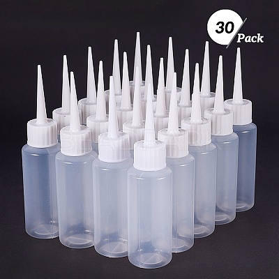 Plastic Glue Bottles Sets DIY-BC0002-49-1