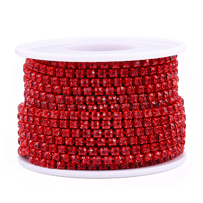 Electrophoresis Iron Rhinestone Strass Chains CHC-Q009-SS6.5-B07-1