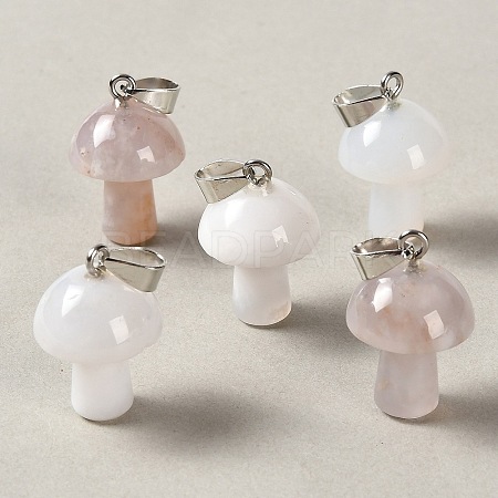 Natural African White Opal Pendants GG-CBAA0EE-05P-27-1