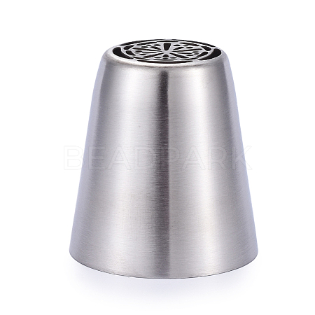 Non-Tarnish Stainless Steel Russian Piping Tips DIY-D036-28P-1