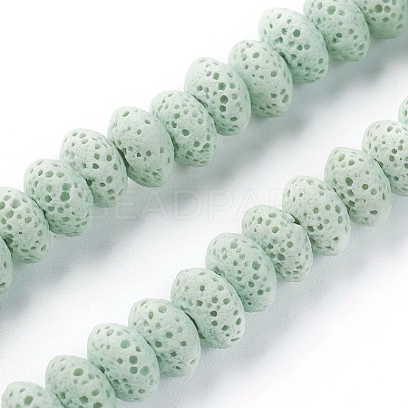 Natural Lava Rock Beads Strands G-F671-01A-11-1