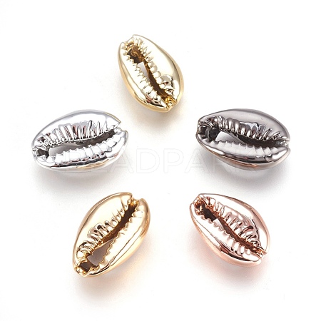 Electroplated Shell Beads BSHE-O017-13-1