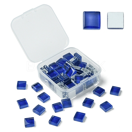 60Pcs Transparent Glass Cabochons GLAA-YW0003-65-23-1