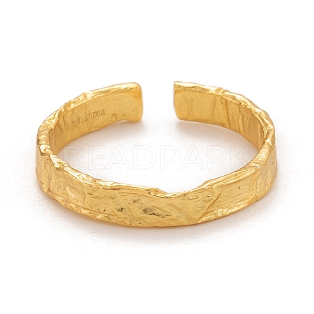 925 Sterling Silver Cuff Rings RJEW-H132-04G-1