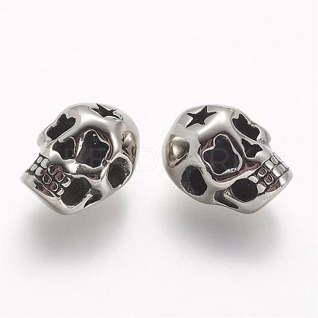 304 Stainless Steel Beads STAS-A032-020AS-1